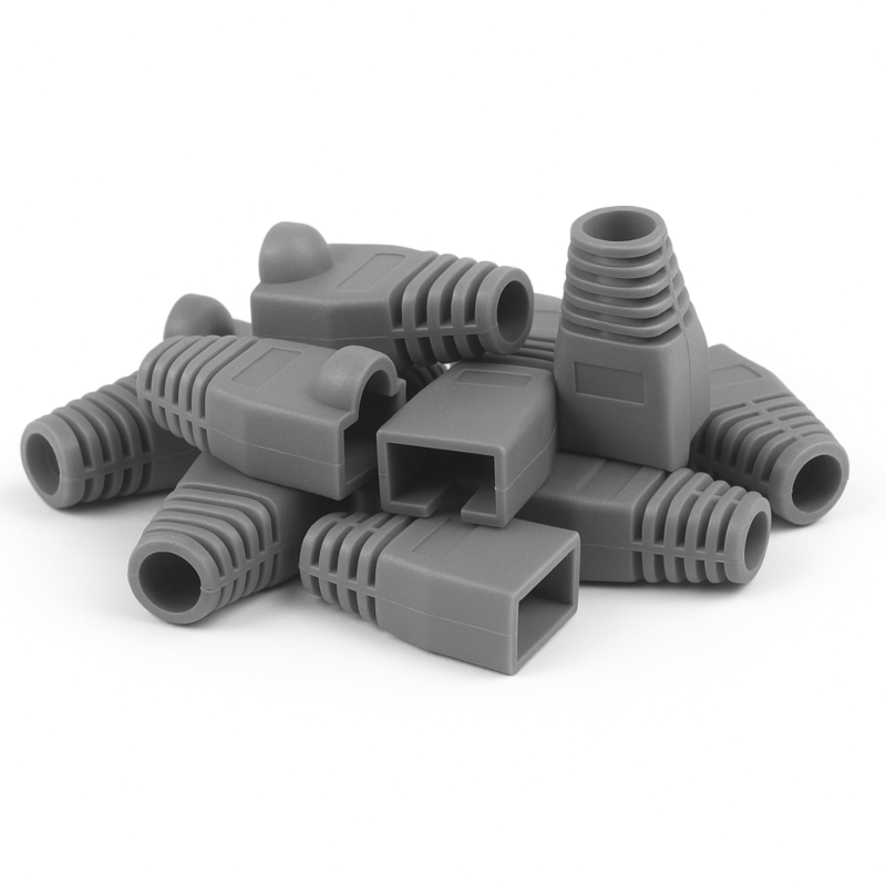 DANICOM RJ45 Kabeltule Grijs Large - 10 stuks