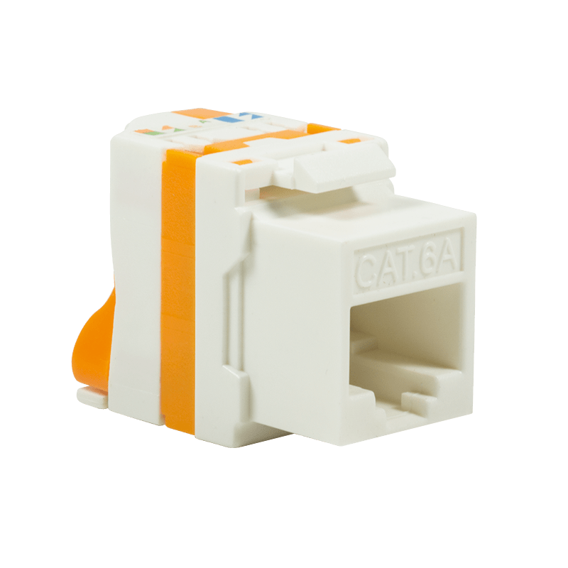 CAT6a UTP Keystone Connector - Toolless Twist