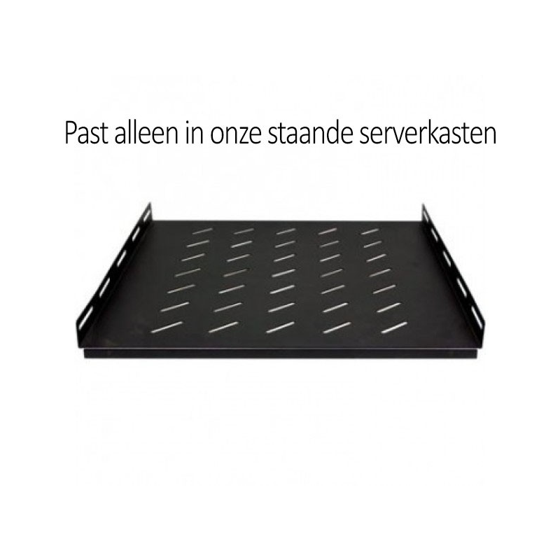 Zware lasten legbord voor 600mm diepe serverkast - 1U - 100 kg