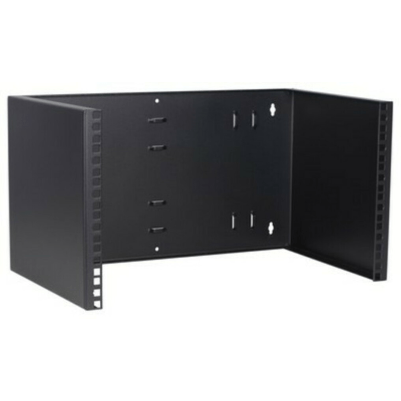 6U wall mount bracket, zonder scharnieren, 300mm diep