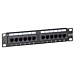 10 inch CAT5e UTP patchpaneel - 12 poorts