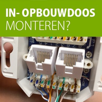 Een in- en opbouwdoos monteren rj45 wire diagram 
