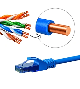 Cat6a patchkabels UTP - 100% koper