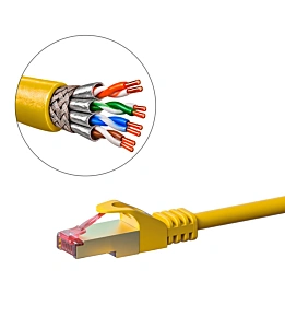 Cat6 patchkabels S/FTP - 100% koper
