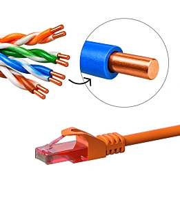 Cat6 patchkabels UTP - 100% koper