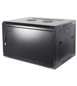 Wandkasten 450mm diep, met metalen deur